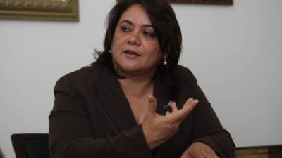 Gabriela Núñez, diputada liberal.