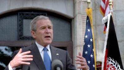 George W. Bush, expresidente de Estados Unidos (2001-2009). Foto: AFP