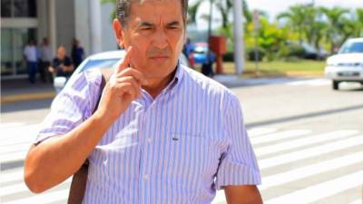 Jorge Luis Pinto, entrenador de la Selección de Honduras. Foto Archivo.