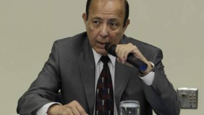 El comisionado del Conadeh, Roberto Herrera Cáceres