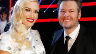 Gwen Stefani y Blake Shelton.