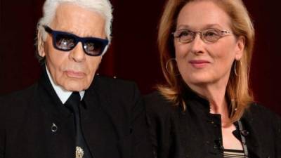 Karl Lagerfeld y Meryl Streep están envueltos en una polémica que anda en boca de todos.