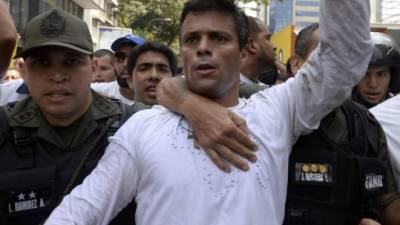 El opositor venezolano fue condenado a 13 años y siete meses en prisión.