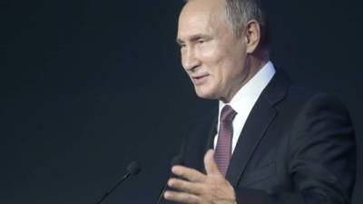 El presidente ruso Vladimir Putin estará presente en la final del Mundial de Rusia. FOTO AFP