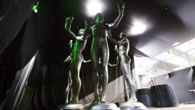 La 22 entrega anual de premios a lo mejor del cine y la televisión se llevará a cabo hoy en el auditorio Shrine de Los Ángeles. Foto: AFP