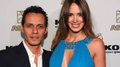 El cantante Marc Anthony y Shannon de Lima. Foto/Archivo