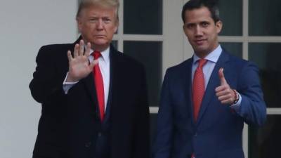 Guaidó volverá esta tarde a Venezuela tras reunirse con Trump en la Casa Blanca el pasado jueves./AFP.