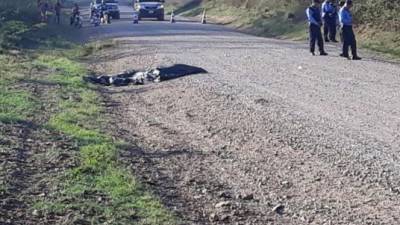 Los cadáveres fueron encontrados por unas personas que transitaban por el lugar.