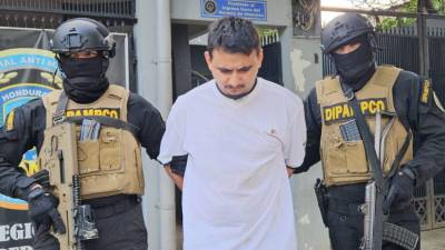 ”El Alacrán”fue capturado en una zona de Chamelecón, San Pedro Sula.