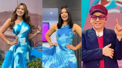 La hermosa presentadora de televisión Alejandra Rubio reaccionó molesta recientemente ante las críticas del también presentador de televisión, Miguel Caballero Leiva, al compararla con la guapa presentadora Loren Mercadal por lucir jun mismo vestido.