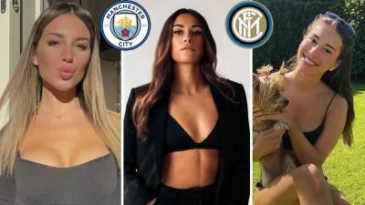 Manchester City e Inter de Milán disputarán la final de la Champions League 2022-23 en el estadio Olímpico Atatürk de Estambul, pero afuera de la cancha hay un enfrentamiento de bellezas. Ellas son las hermosas novias o esposas de los finalistas.