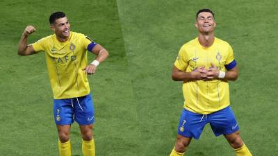 Cristiano Ronaldo se lució con un doblete para la victoria y clasificación del Al Nassr.