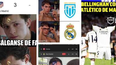 El Real Madrid cayó por 1-3 ante el Atlético de Madrid y las redes no perdonaron- Estos fueron los jocosos memes tras la derrota de los blancos
