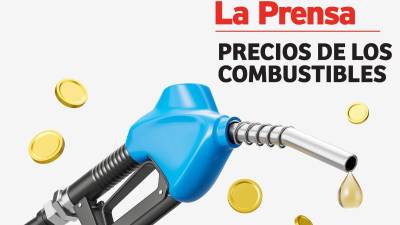 Precios oficiales de los combustibles.