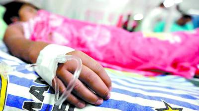 <b>Una niña es hospitalizada por dengue en el Mario Rivas.</b>