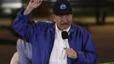 El presidente de Nicaragua Daniel Ortega. AFP