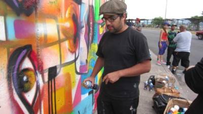 Crow es un artista reconocido del grafiti de San Diego, California.
