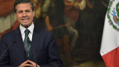 El pasado 17 de mayo el mandatario Enrique Peña Nieto anunció la propuesta. AFP