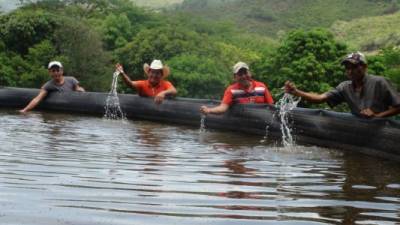 Las lagunas artificiales se construyeron en municipios del corredor seco.