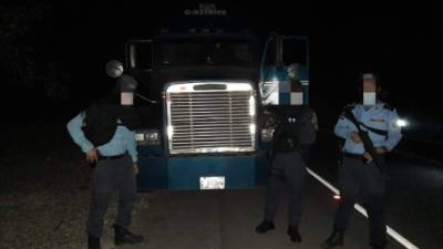 El decomiso se ejecutó a la altura de la carretera Panamericana CA-13, en la aldea El Empalme.