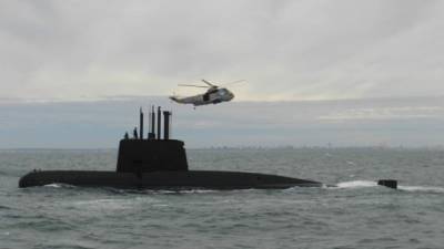 ARG04. BUENOS AIRES (ARGENTINA), 17/11/2017.- Fotografía sin fecha cedida por la Armada Argentina que muestra el submarino de la Armada desaparecido. Aeronaves y buques de Argentina buscan un submarino de la Armada con 44 tripulantes a bordo con el que se perdió el contacto hace 48 horas, informaron hoy fuentes del cuerpo naval. EFE/Armada Argentina/SOLO USO EDITORIAL/NO VENTAS