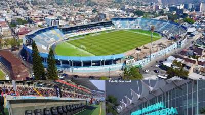 El estadio Nacional Chelato Uclés está en remodelación de sol norte y presentaron el diseño final.