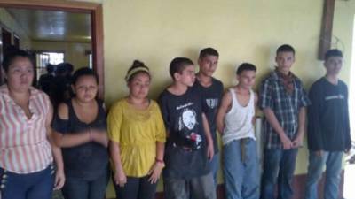 La Policía Nacional de Honduras, a través de sus órganos de intelegencia, capturaron a ocho miembros de la mara 18.