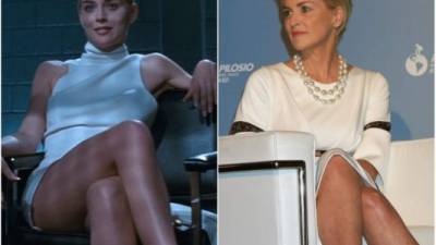 23 años cumplió la foto de Sharon Stone cruzando la pierna en la película 'Bajos instintos'. La escena pasó a ser considerada una de las más eróticas del cine. Hoy, la actriz vuelve a seducir con su belleza a sus 57 años de edad.
