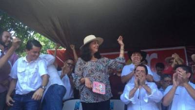 Patricia Rodas en el encuentro en Valle.