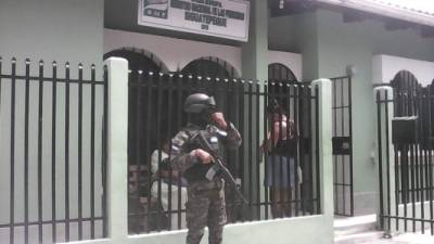 Las oficinas del RNP fueron intervenidas a eso de las 2:00 pm del día viernes 27 de mayo de 2016.