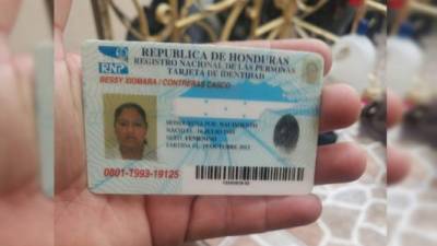 La presunta hechora fue identificada como Bessy Xiomara Contreras Casco.