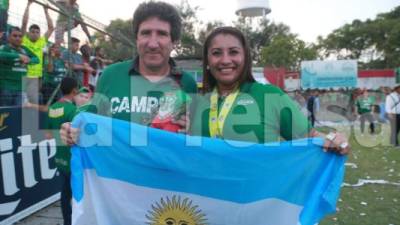 Héctor Vargas y su esposa Laura Castro.