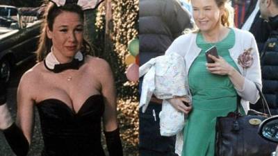 El antes y después de Bridget Jones.