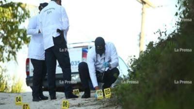 Medicina Forense en el lugar del crimen.