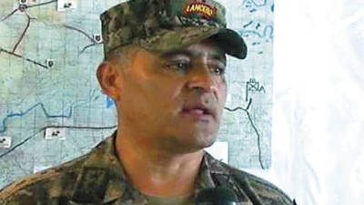 Coronel German Alfaro es ahora subdirector de la Policía Militar.