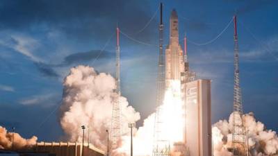 Lanzamiento del Ariane 5 desde la plataforma de Kourou en la Guayana Francesa. Foto: Space.com