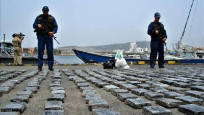 Operación internacional permite la incautación de casi 2,5 toneladas de cocaína.