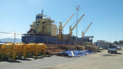 Esta semana se envió el cuarto embarque con óxido de hierro con destino a China, el mayor comprador de ese mineral hondureño.