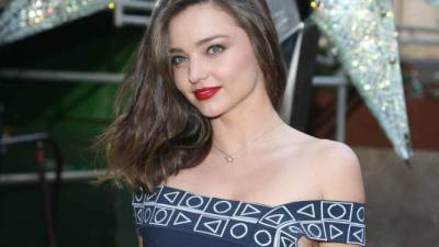 La bella modelo australiana Miranda Kerr.