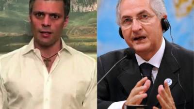 López y Ledezma llamaron a los venezolanos a rebelarse contra la Constituyente.