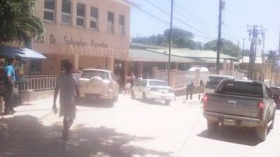 Los 15 heridos fueron llevados al hospital de Trujillo, Colón. Foto tomada de @LNC_Honduras