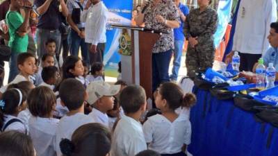 Ana García de Hernández inauguró la campaña la semana anterior.