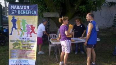 El Teléfono de la Esperanza ya ha organizado anteriormente actividades deportivas para recaudar fondos.