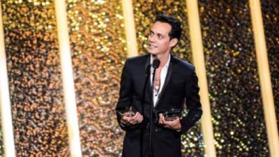 El salsero neoyorquino Marc Anthony se convirtió hoy en el gran ganador de los Premios Billboard de la Música Latina 2014 al lograr diez galardones, incluyendo los de Artista y Top Latin Álbum del Año, por su disco '3.0'.