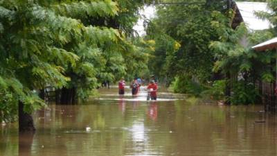 El municipio de Marcovia en Choluteca ha sido uno de los lugares más afectados por las inclementes lluvias y se halla en alerta roja.
