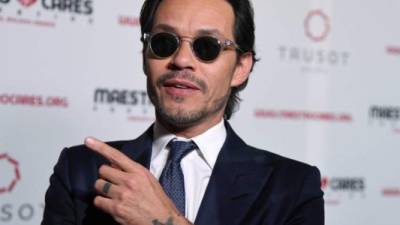 El cantante Marc Anthony. Foto: AFP