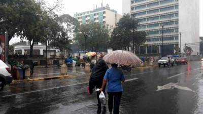 Pronóstico. En San Pedro Sula las lluvias se presentarán en horas de la tarde y noche, estarán acompañadas de actividad eléctrica. Foto : La Prensa.