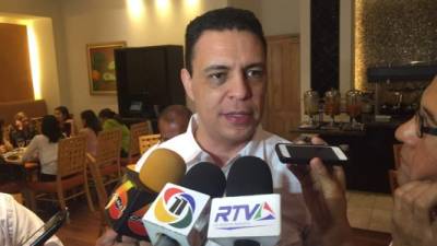 Dagoberto Aspra del CNA dio el adelanto de las investigaciones este jueves en San Pedro Sula.