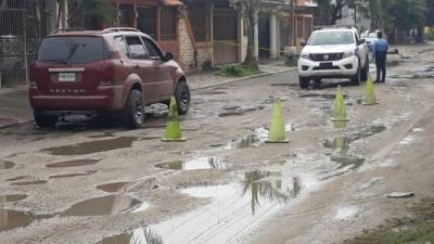 El hecho violento se registró en la colonia San Carlos de Sula, entre la 10 y 15 calle.