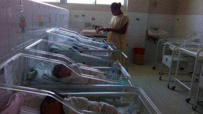 Autoridades del Hospital Escuela reportaron el nacimiento de 10 bebés durante la mañana.